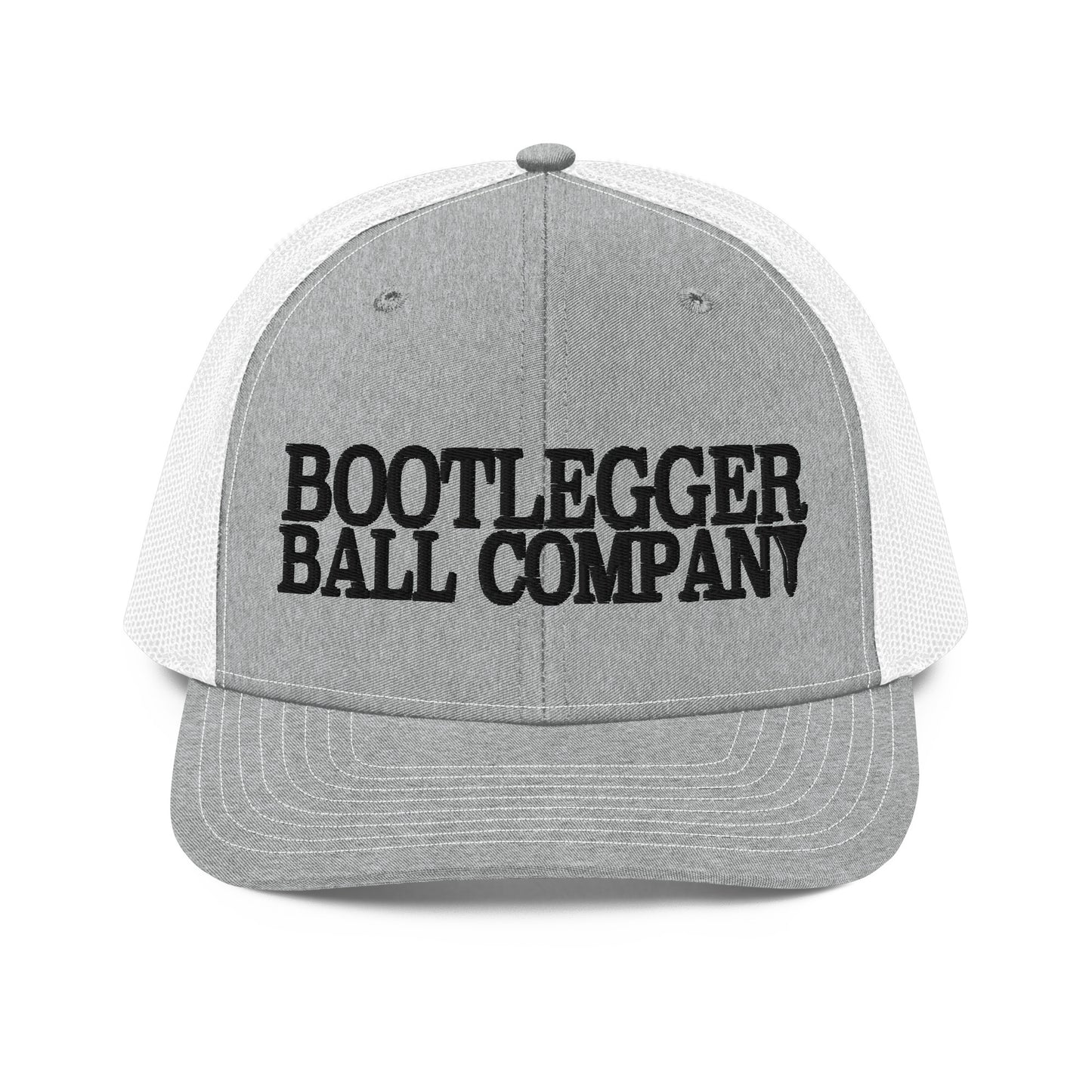 BOOTLEGGER BALLS Grey Snapback