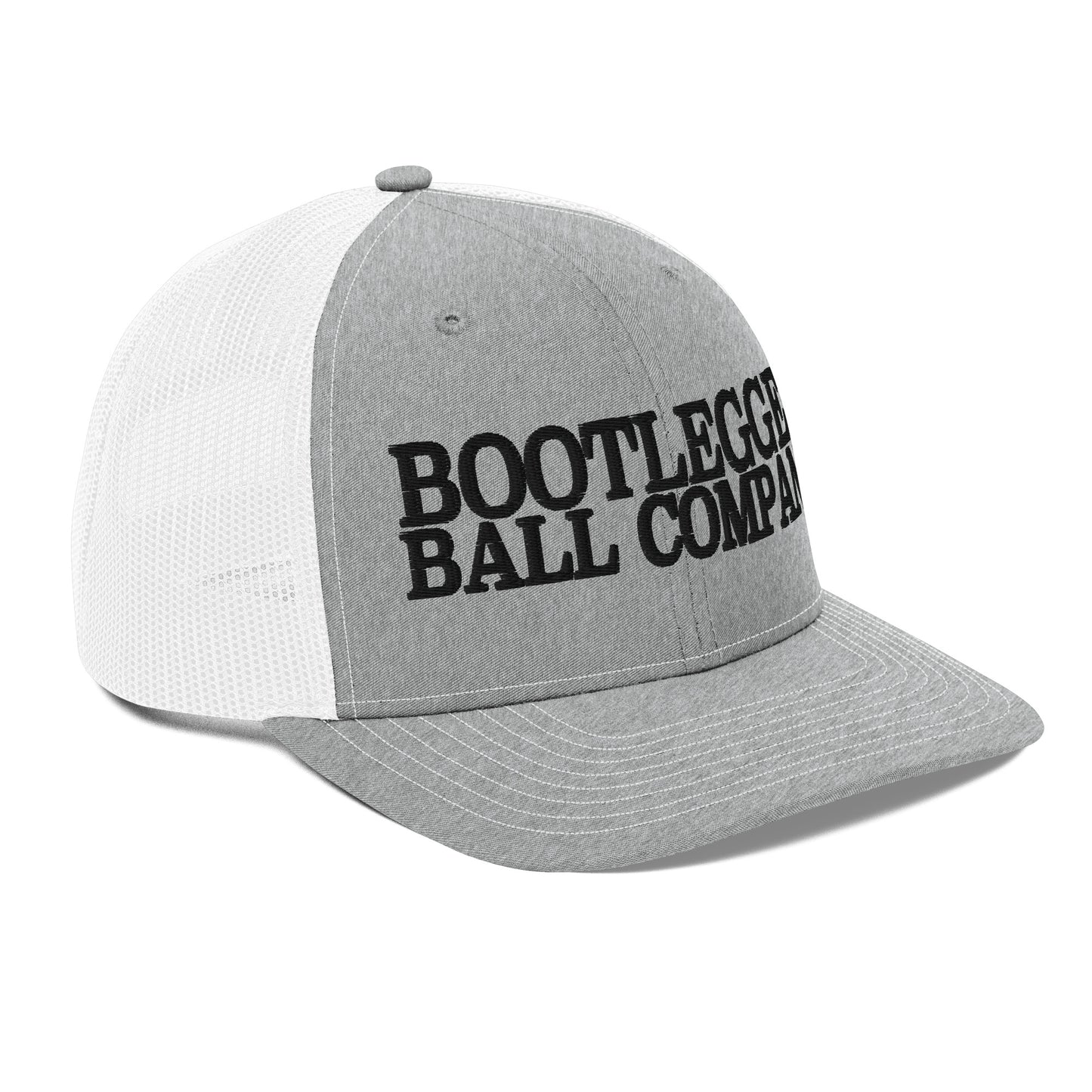 BOOTLEGGER BALLS Grey Snapback